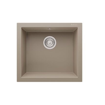 Real Stone Steep 50x40 Cappucino Granit Mutfak Eviyesi