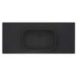 Real Stone Pure Etajerli 80x50 Antrasit Granit Banyo Lavabosu