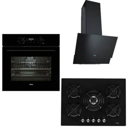 Teka Siyah Ankastre Set ( HAK 625 BK BörekŞefim  - ATV 60 Siyah - Teka Hf Lux 70 5g Aı Al Tr Cı Ankastre Ocak )