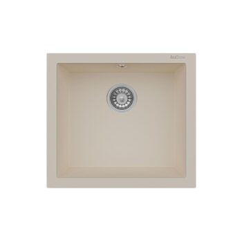 Real Stone Steep 50x40 Krem Granit Mutfak Eviyesi