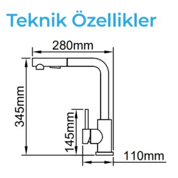 Crauf Stella 4454 PVD Bakır 50×40 El Yapımı Eviye-Attivo 4070 Bakır Spralli̇ Batarya Seti - Görsel 4
