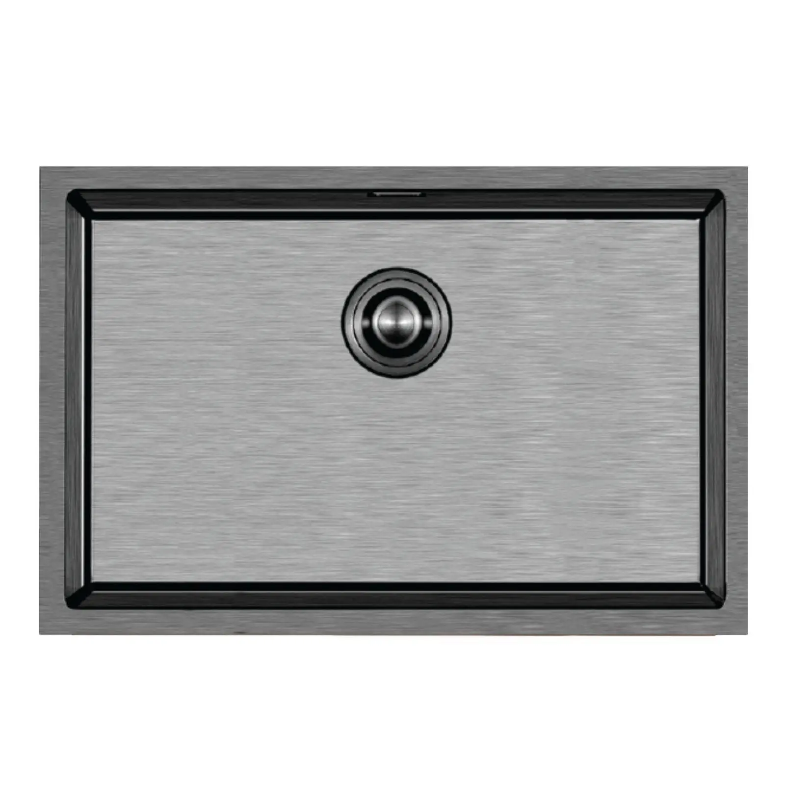 Crauf Stella 4454 PVD Füme Siyah 50×40 El Yapımı Eviye-Attivo 4070 Füme ...