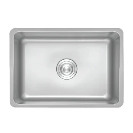 Crauf Venüs 3049 Mat Inox 40x45 Tezgah Altı Paslanmaz Çelik Mutfak Eviyesi