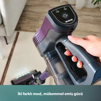 Homend Dustrider 1266H Dikey Süpürge Mor - Görsel 7