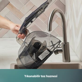 Homend Dustroyer 1255H Yatay Süpürge Mor Siyah - Görsel 8