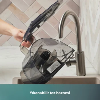 Homend Dustroyer 1255H Yatay Süpürge Mor Siyah - Görsel 8