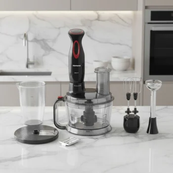 Homend Functionall 2851H Mutfak Robotu Siyah Kırmızı