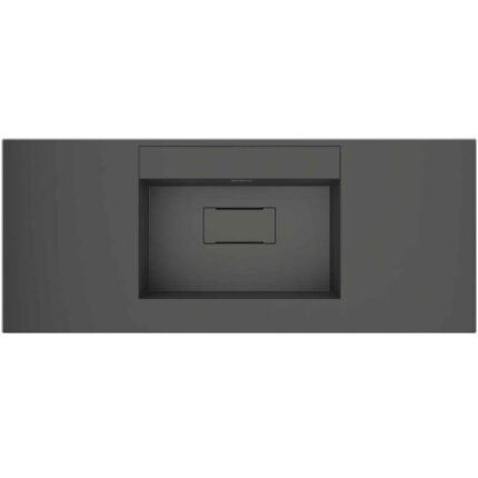 Real Stone Flatstone 70x50 Antrasit Etajerli Granit Banyo Lavabosu