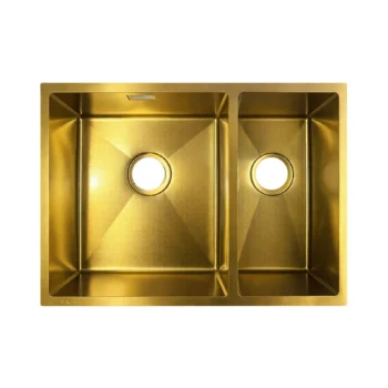 GL General Redux 58x44 Gold Sağ 1,5 Gözlü Paslanmaz Çelik Mutfak Eviyesi