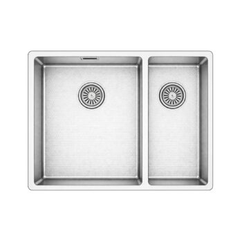 GL General Redux 58x44 Inox Petek Dokulu Sağ 1,5 Gözlü Paslanmaz Çelik Mutfak Eviyesi - Görsel 3