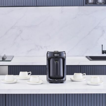 Homend Pottoman 1843H 5 Fincan Kapasiteli, Bol Köpüklü Türk Kahve Makinesi