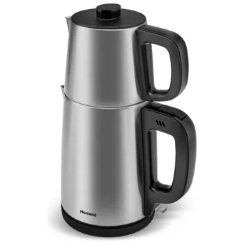 Homend Royaltea 1728H Çelik Çay Makinesi Inox - Görsel 2