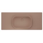 Real Stone Pure Etajerli 70x50 Pudra Granit Banyo Lavabosu