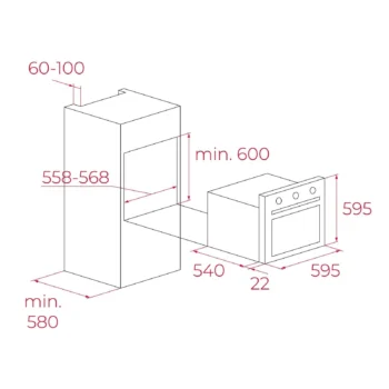 Teka Ankastre Set ( HAK 625 BK BörekŞefim - GBC 64002 BK - ATV 60 BK ) - Görsel 6