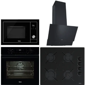 Teka Ankastre Set Siyah ( HAK 625 BK Börek Şefim- ATV 60 BK- ML 8200 - GBE 64002 BK )