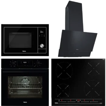 Teka Ankastre Set Siyah ( HAK 625 BK Börek Şefim - IBC 64010 - ATV 60 BK - ML 8200 )