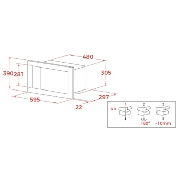 Teka Ankastre Set Siyah ( HAK 625 BK Börek Şefim - IBC 64010 - ATV 60 BK - ML 8200 ) - Görsel 7