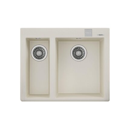 Teka ForSquare 2B 590 TG Bright Cream Granit Mutfak Eviyesi