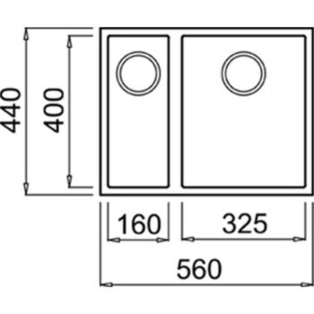 Teka Square 560 TG Avena Beige Granit Mutfak Eviyesi - Görsel 2