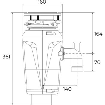 Teka TRS 520 Çöp Öğütücü – 115890042 - Görsel 3