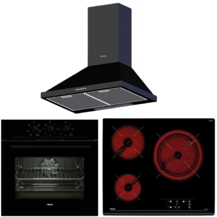 Teka Ankastre Set Siyah ( HE 715 BK – TZ 6316 – DBT 60 )