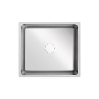 Livinox 40x45 Düz Taşmalı 0,80 mm Paslanmaz Çelik Mutfak Eviyesi