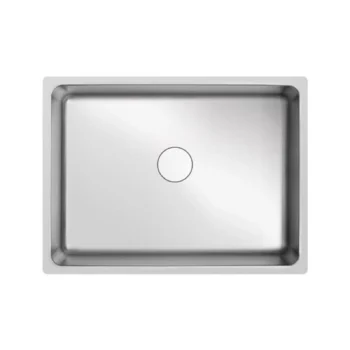 Livinox 40x50 Düz Taşmalı 0,80 mm Paslanmaz Çelik Mutfak Eviyesi