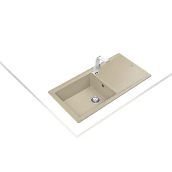 Teka Stone 60 L-TG Topasbeige Granit Mutfak Eviyesi - Görsel 2