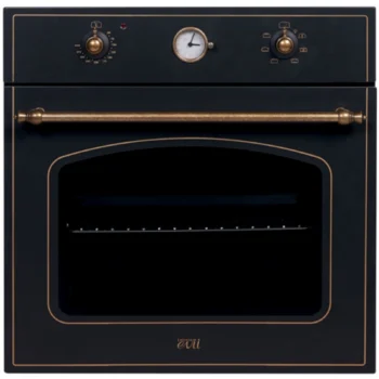 Çetintaş Evii RS 1237 Siyah Rustik Ankastre Fırın