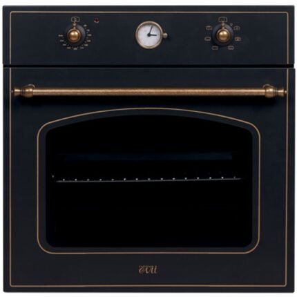 Çetintaş Evii RS 1237 Siyah Rustik Ankastre Fırın