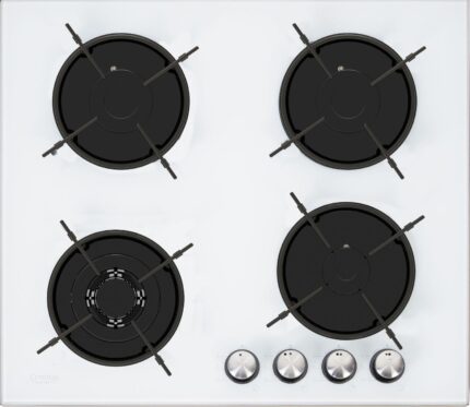 Çetintaş 848 CT SLIM EI Beyaz Cam Wok Gözlü Set Üstü Ocak