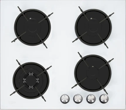 Çetintaş 848 CT SLIM EI Beyaz Cam Wok Gözlü Set Üstü Ocak