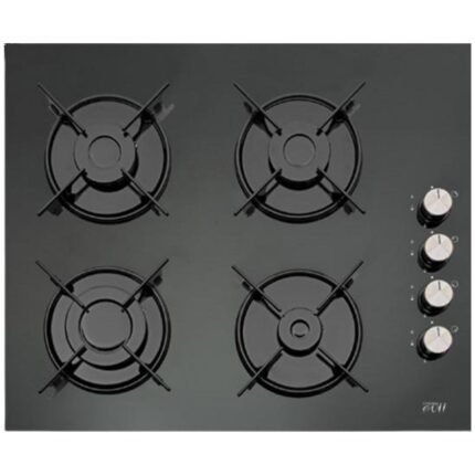 Çetintaş Evii 848 CAT L EI Siyah Emaye Cam Ankastre Ocak