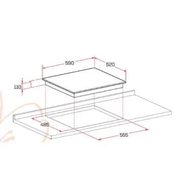 Çetintaş Evii Gri Ankastre Set ( 5264 E SP AF Gri Airfry Fırın-GR 848 CAT L EI Ocak -55221 Duvar Tipi Davlumbaz ) - Görsel 6