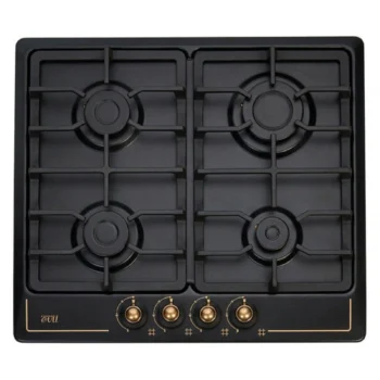 Çetintaş Evii Rustik Siyah Set ( RS 4615 R 60 cm Davlumbaz -RS 1237 Siyah Fırın-WL 848 EAT RS Ocak ) - Görsel 3