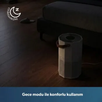 Homend 9012H Wi-Fi Destekli UV-C ve İyonizerli Akıllı Hava Temizleme Makinesi - Görsel 9