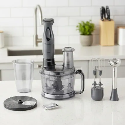 Homend Functionall 2851H Mutfak Robotu Antrasit Siyah