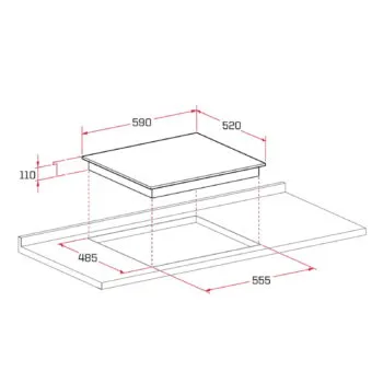 Çetintaş Evii Rustik Krem Ankastre Set (RS 4616 RK Rustik 60cm Davlumbaz-RK 1237 Krem Fırın-EL 848 EAT RK Ocak ) - Görsel 6