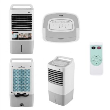 Teka Meltem Evaporatif Hava Soğutucu 10L Su Tanklı - Nemlendiricili - Dijital Kontrol - Kumandalı - Görsel 4