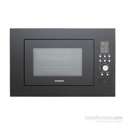 Silverline MW9018B01 25 lt Siyah Ankastre Mikrodalga Fırın