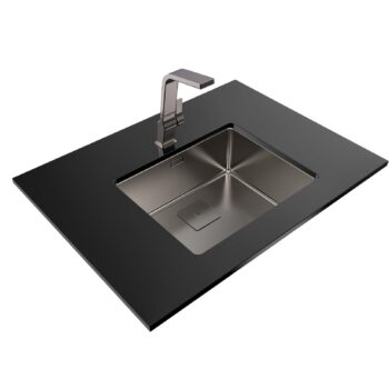 Teka FlexLinea RS15 50.40 Titanium Pvd Kaplama Paslanmaz Çelik Eviye - Görsel 5