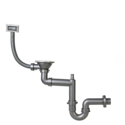 Teka Franke S-701 KK Büyük Kafa Kare Taşmalı Evye Sifon Takımı