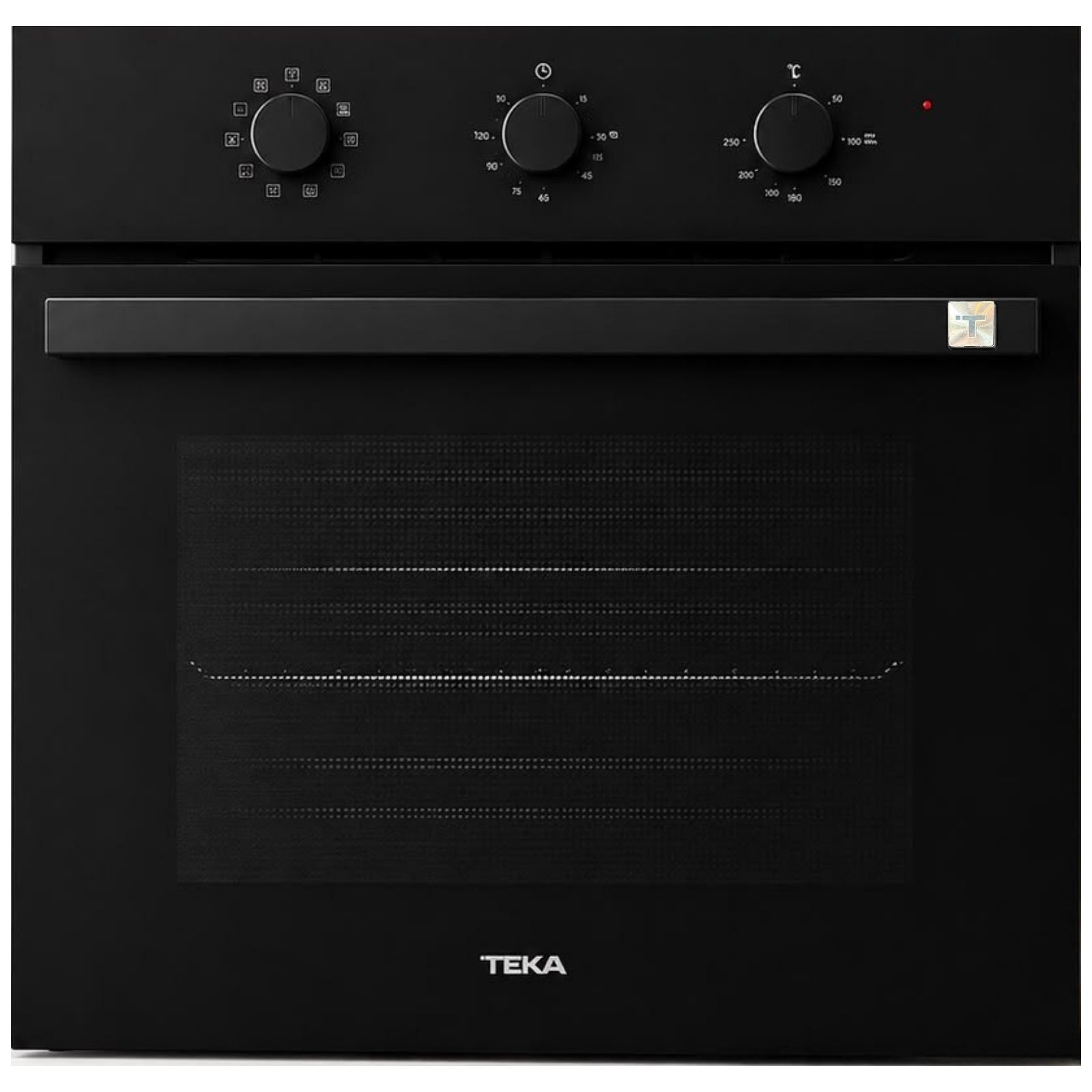 hbb 54500 bk teka fırın Teka HBB 54500 BK Turbo 10 Program 70 lt Ankastre Fırın - Görsel 1